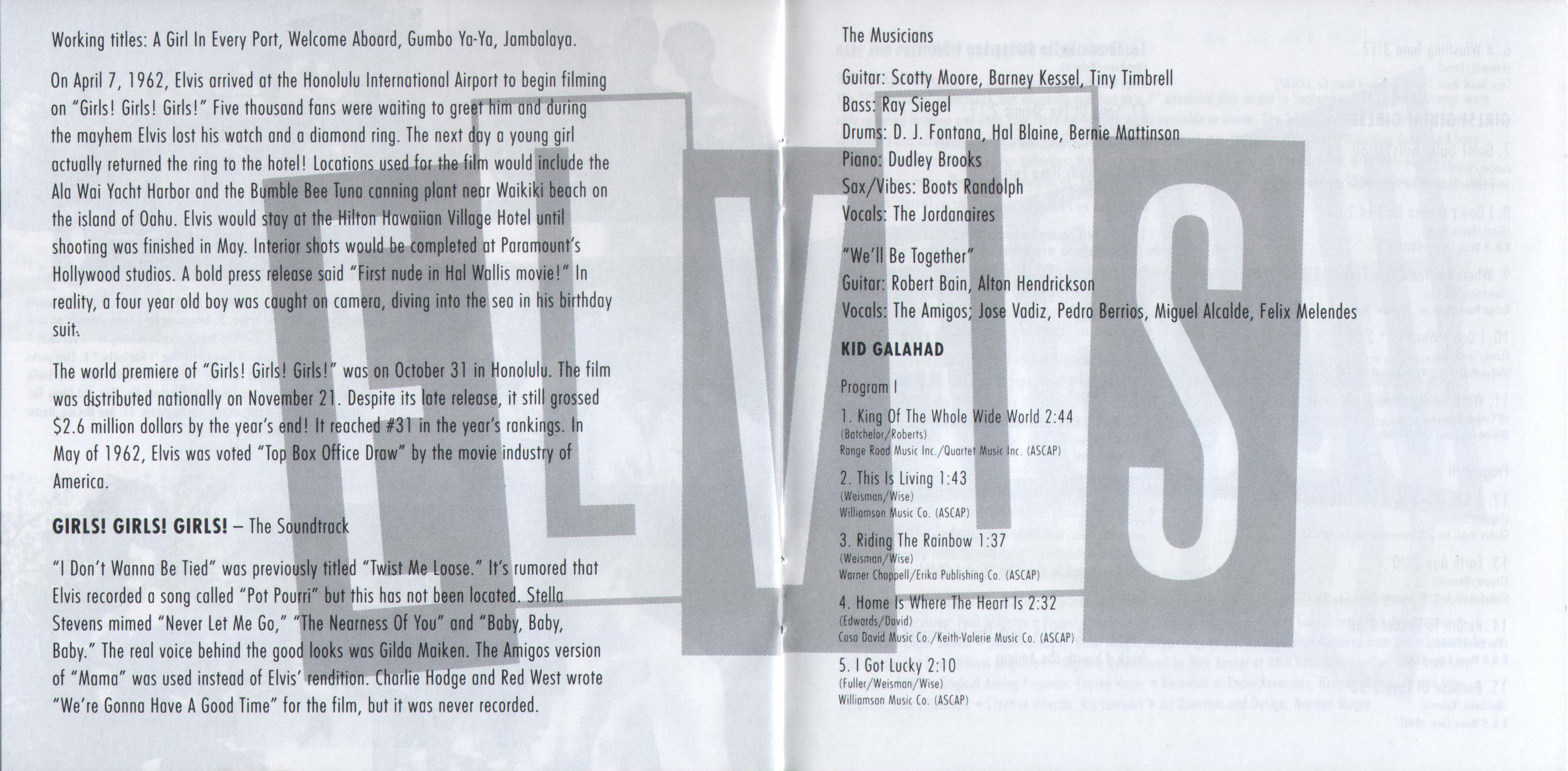 Elvis Presley  The Original Elvis Presley Collection 30; Nbc Tv Special : Booklet6